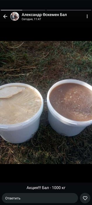 Продам Мёд натуральный 2025 года