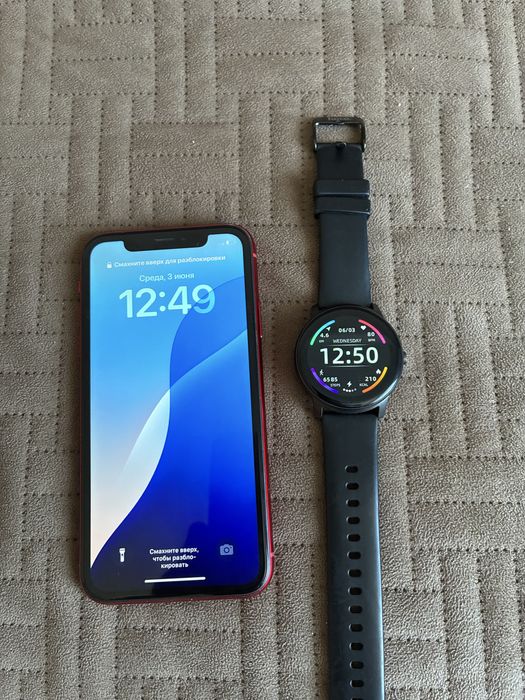 Продам Айфон XR + смарт часы Hoco Y4