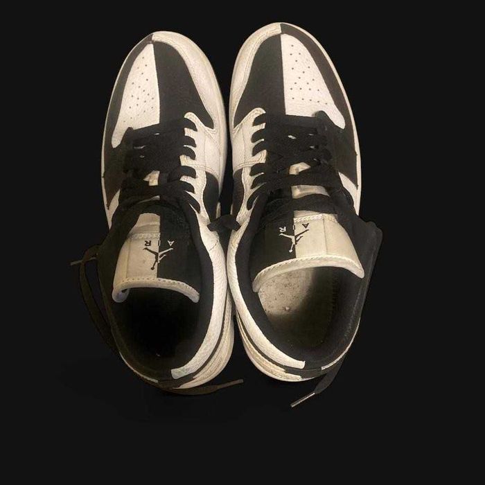 Кроссовки Nike Air Jordan 1 Mid Reverse Panda, US 9.5