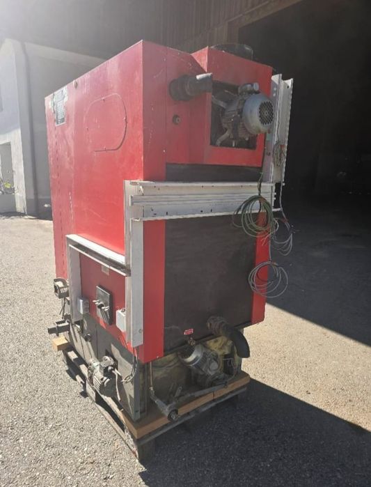 Centrala 100KW  autoalimentată cu biomasă,  tocătura de lemn