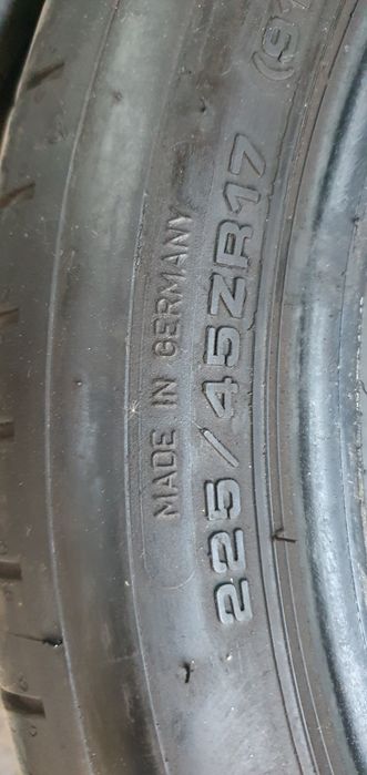 225 45 17  летни гуми  Dunlop Sport Maxx