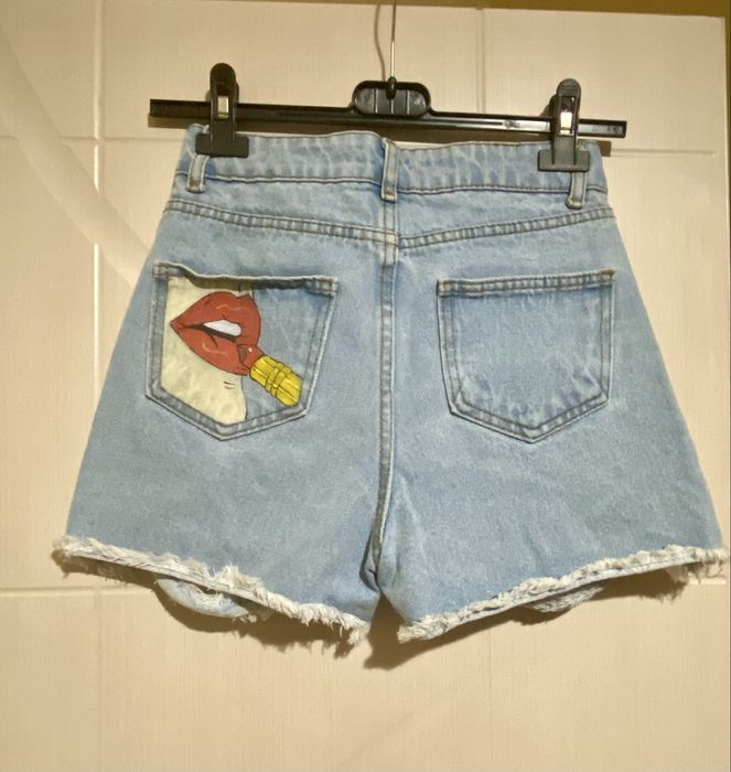 Дънкови панталонки -  XS размер