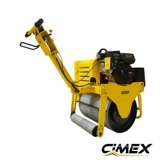 ПРОМО 29% Едноосен ръчноводим валяк с вибрация и реверс CIMEX VR200