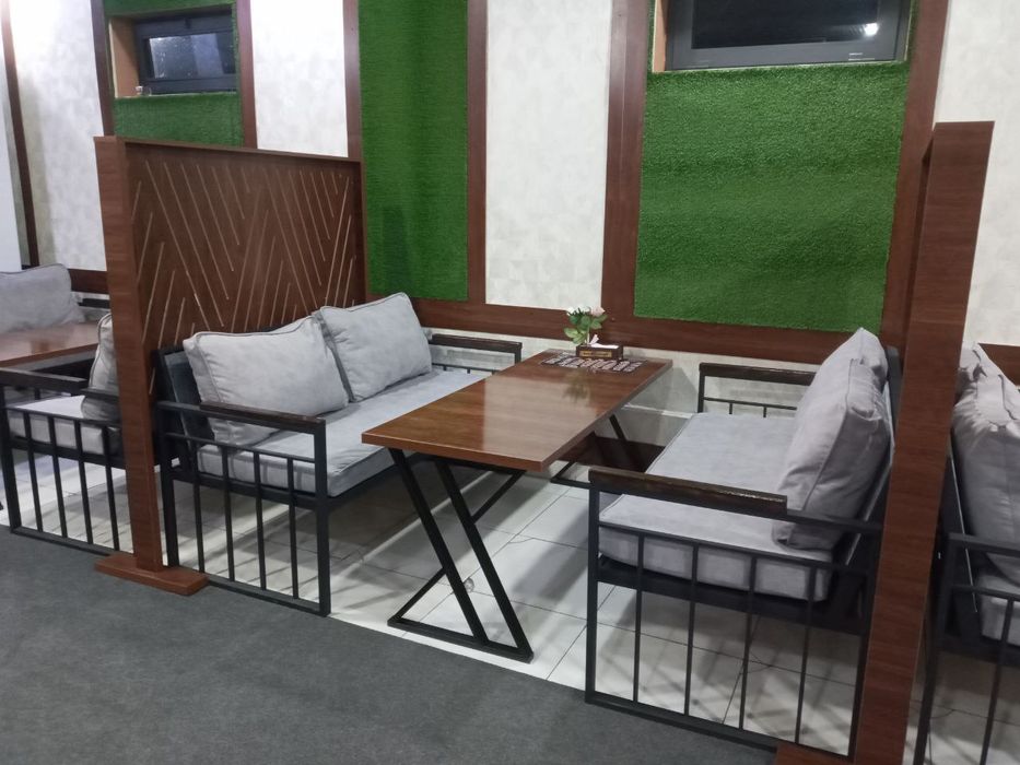 Loft stilida yumshoq mebel