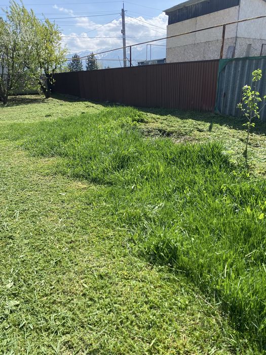 Покос травы с Триммером