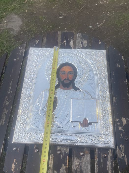 Vând icoană din argint