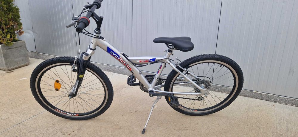 Юношески алуминиев велосипед Winora колело 24"