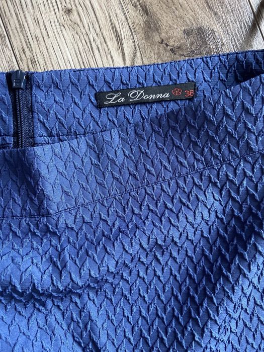 Fuste albastra La Donna 36