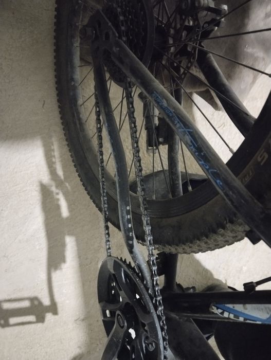 старый спортивный велосипед