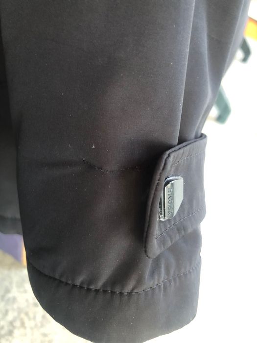 Зимно мъжко черно яке с подплата