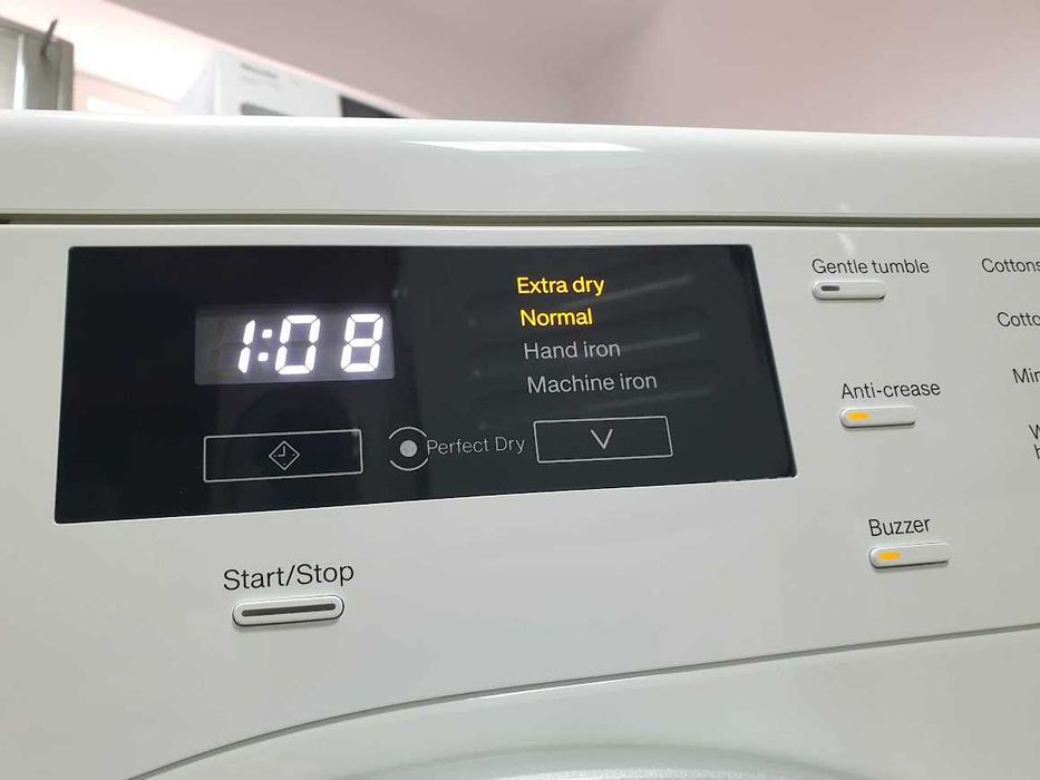 UK Сушилня Miele T1 - Термопомпа - Аларма - Подсветка -12м Гаранция Миеле
