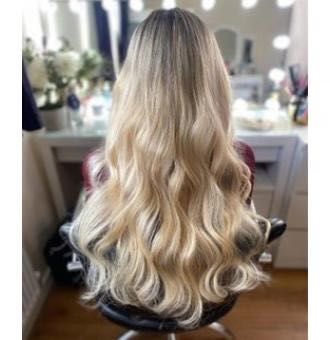 160 грама 60 см 100% естествена коса с клипси