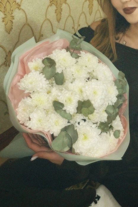 Красивые хризантемы