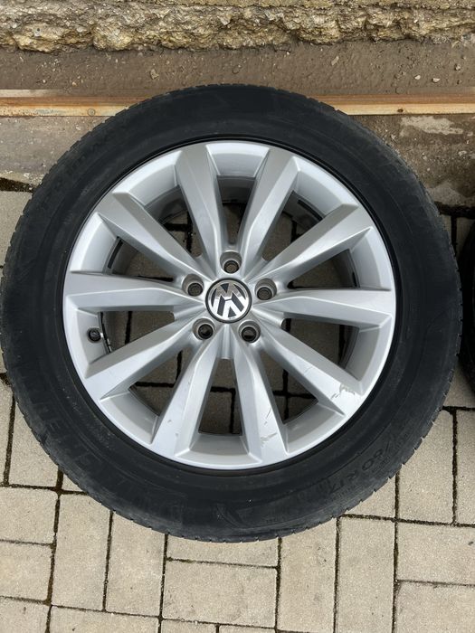 Jante aluminiu VW 5x112 215/60 R17 Tiguan /Passat /Touran /Audi /Skoda