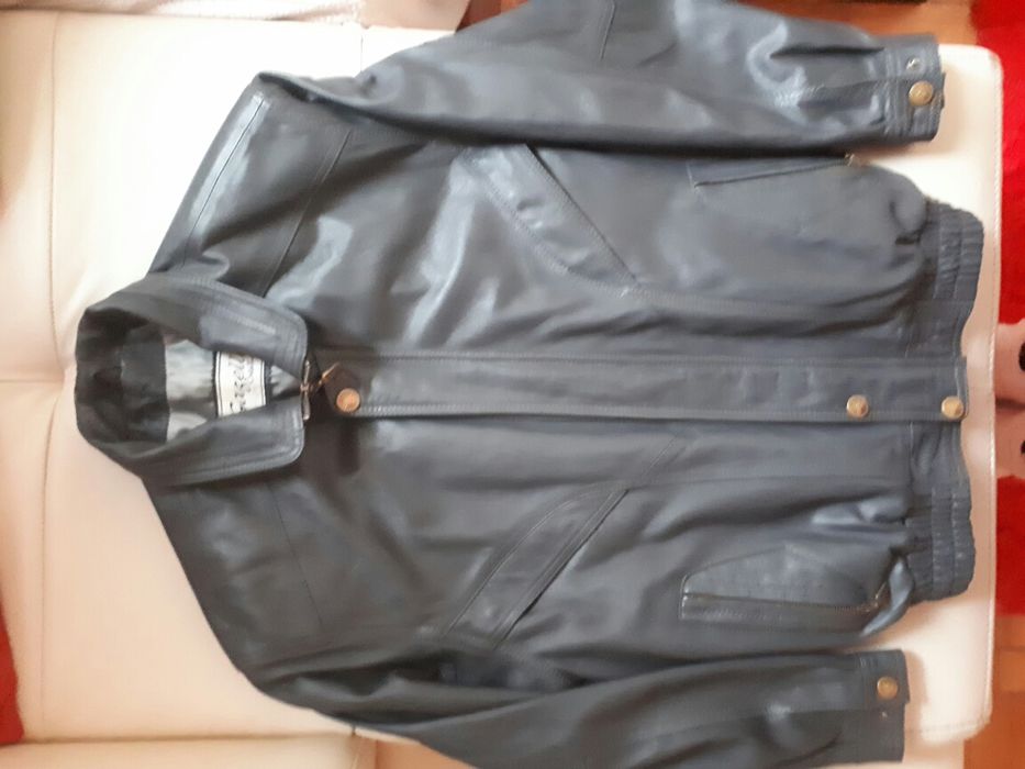 Haină piele naturala bărbați