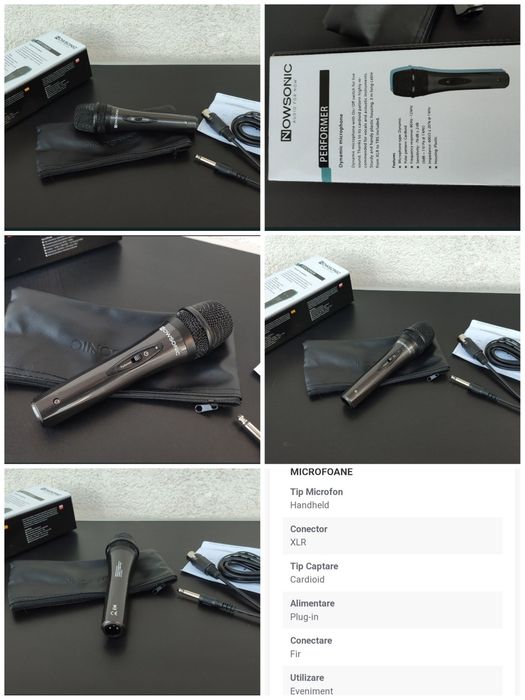 microfon dinamic cu fara fir shure beta 584 wireless xlr