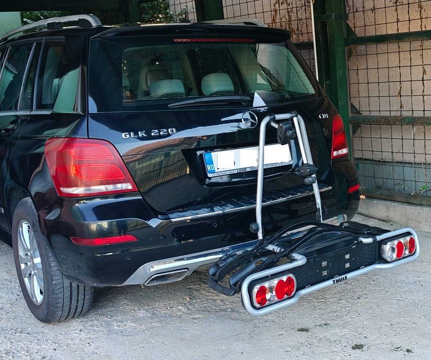 Suport doua biciclete Thule, rabatabil, pe carlig