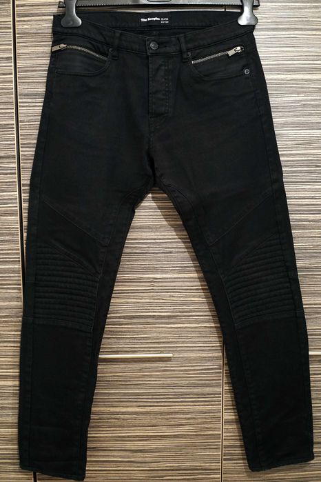 The Kooples (Франция) Черни рокерски дънки Biker Fit Размер 32. 39лв.