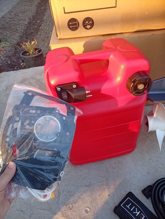 Lodka mator, 15 ot kuchli, enduro model, uzun sapok, ikki shoxli