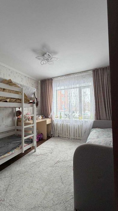 3 ком, мкрн Наурыз, 84,8м2, 2012г, 2\6