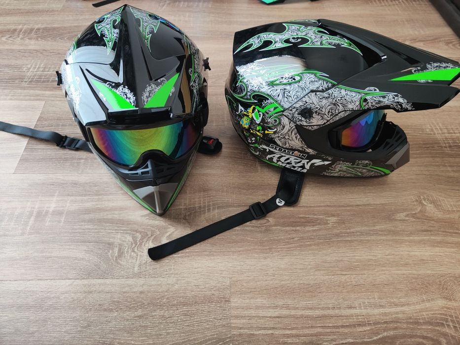 Casca Moto Marimi Copii si adulți Casca Moto Cross Enduro Atv Bicicleta Trotineta Off Road