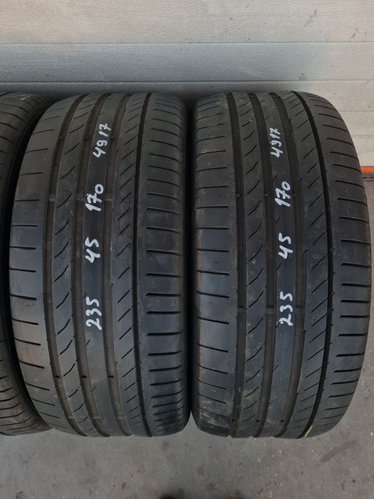 Летни гуми 4 броя CONTINENTAL ContiSportContact5 235 45 R17 дот 4717