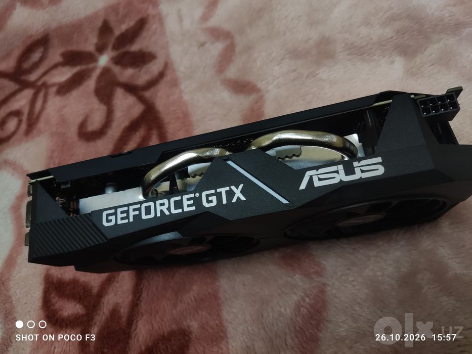 Продаю видеокарту ASUS Dual GeForce GTX 1660 EVO (6 GB)