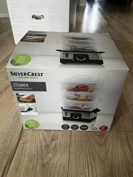 Aparat de gatit cu aburi Silvercrest