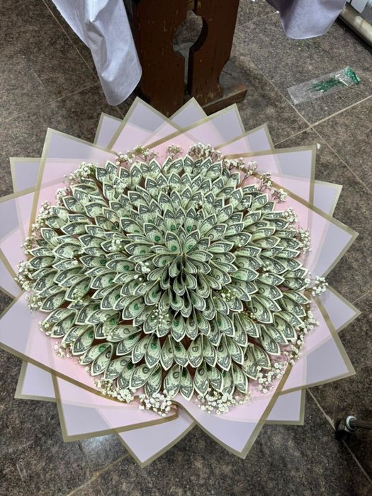 Денежный букет Алматы