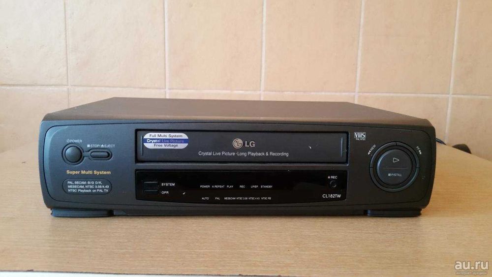 Видеомагнитофон+видеоплеер