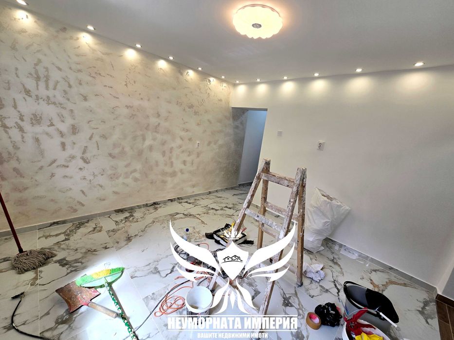 Под наем двустаен апартамент 40кв.м. на партер с гараж 20кв.м. в Асеновград кв.Изток