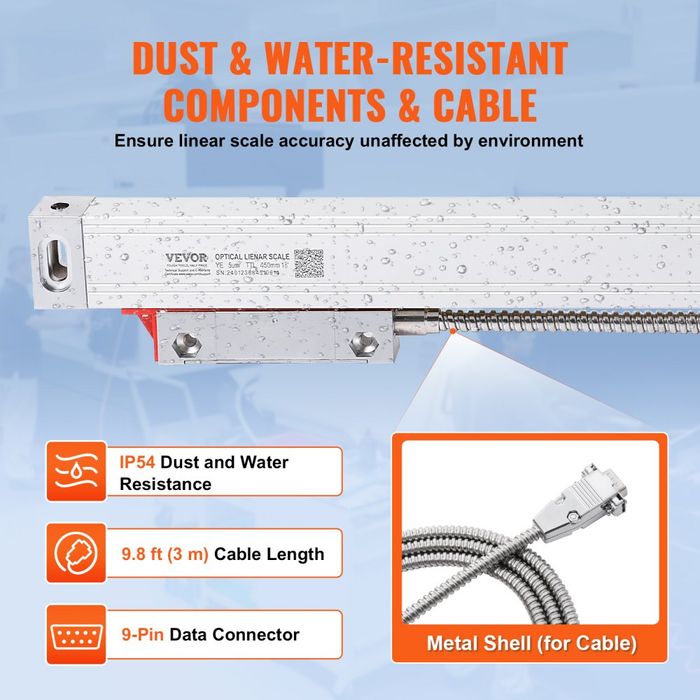 Kit Display 3 Axe cu Scara Liniară 406, 457 și 965 mm