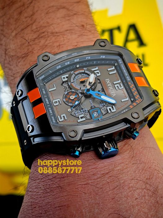 INVICTA Diablo Graphite 48 mm, Инвикта нов ръчен часовник