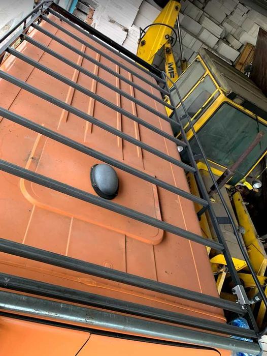 багажник за покрив на бус + стълба