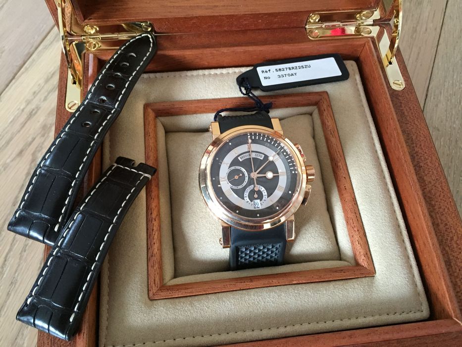 Breguet Marine Chronographe 42mm rose gold