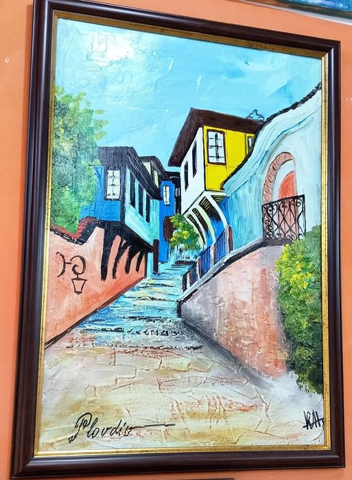 Картини Пловдив - старият град