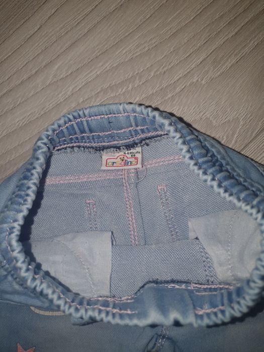 Blugi fetite 4-6 luni