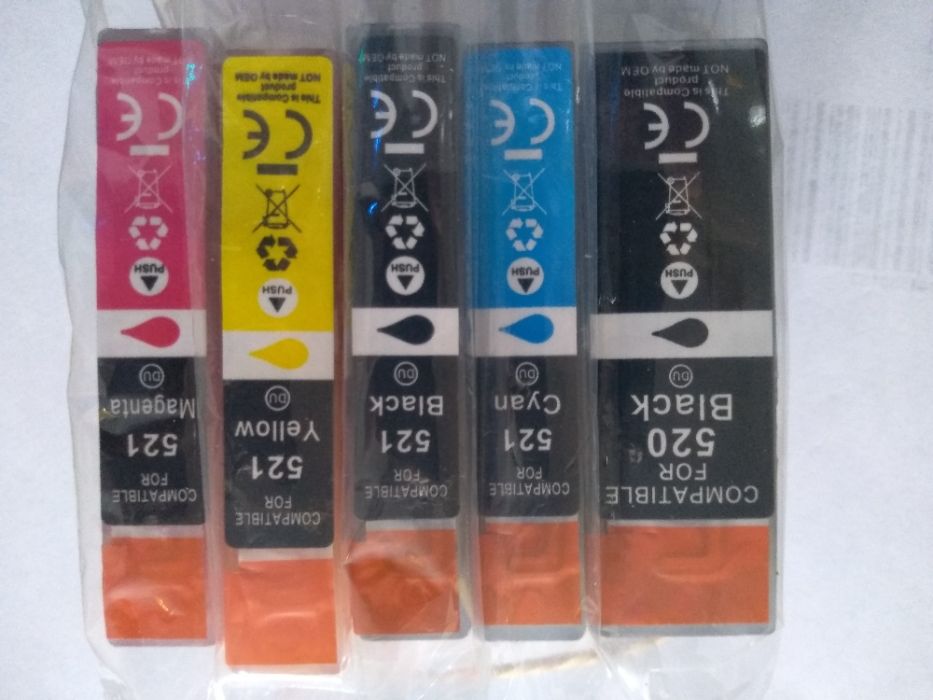 Комплект мастилници, тонер, мастило за Canon MP540 PGI520, CLI521