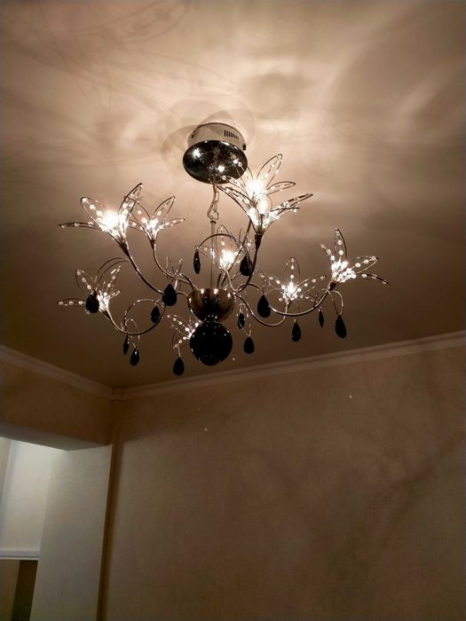 Люстра Чехия 9 рожковая