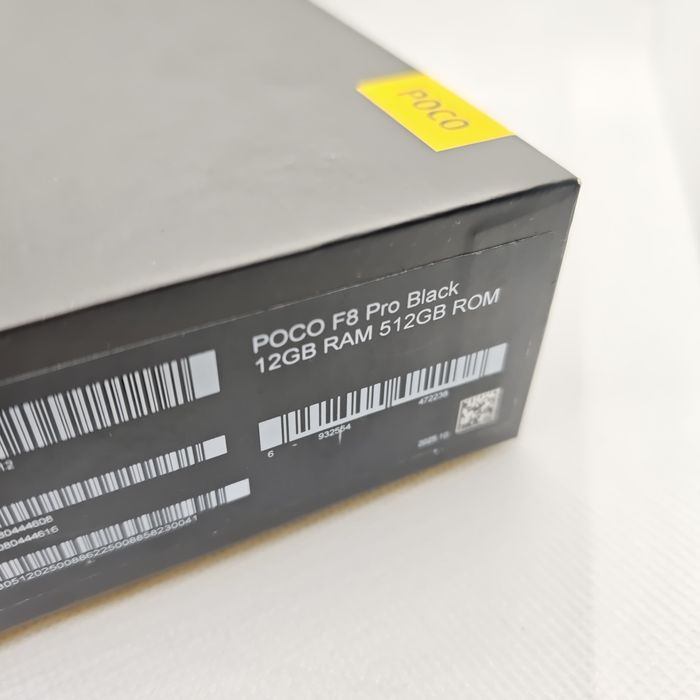 Poco F8 Pro Black 12gb ram 512gb rom telefon gaming