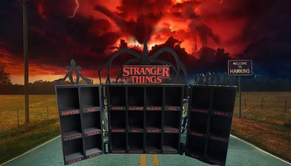 Stranger Things - Поставка/Кутия за фигурки