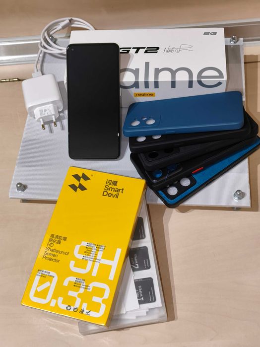 Realme GT2, 12GB RAM, 256GB Storage, 8xCores Snapdragon 888, AMOLED