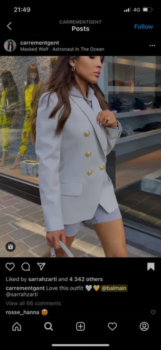 Balmain оригинално сако