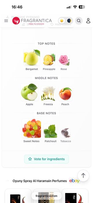 Парфюм Al Haramain Oyuny