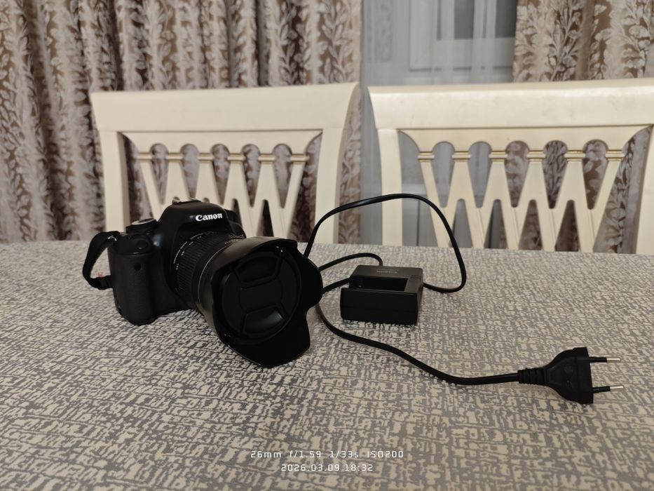 Фотоаппарат Canon EOS 600D В отличном состоянии