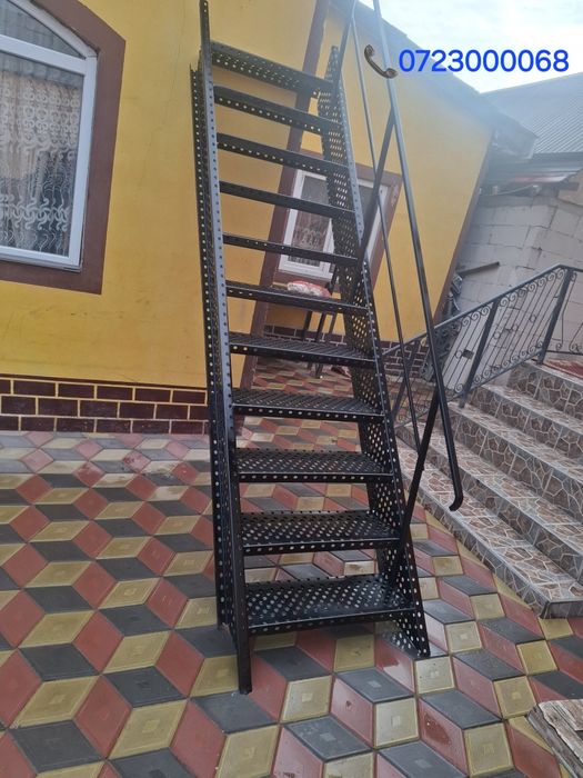 Vând scări metalice zincate, executate la comandă.
Ne deplasăm oriunde