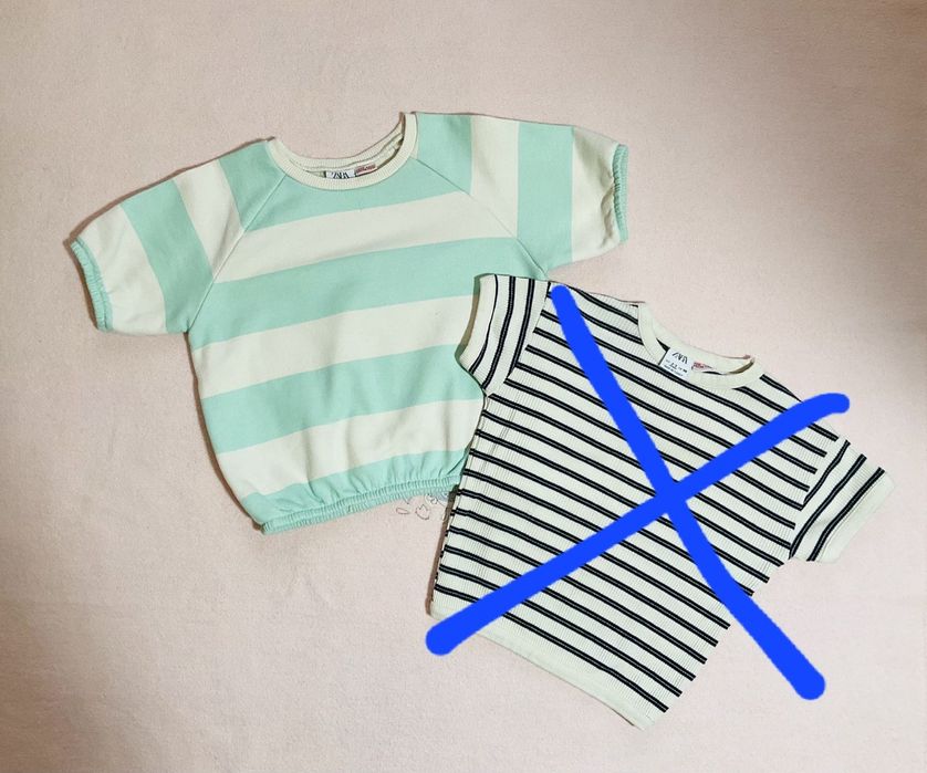 Футболки для девочки от H&M и Zara на 2-4 года