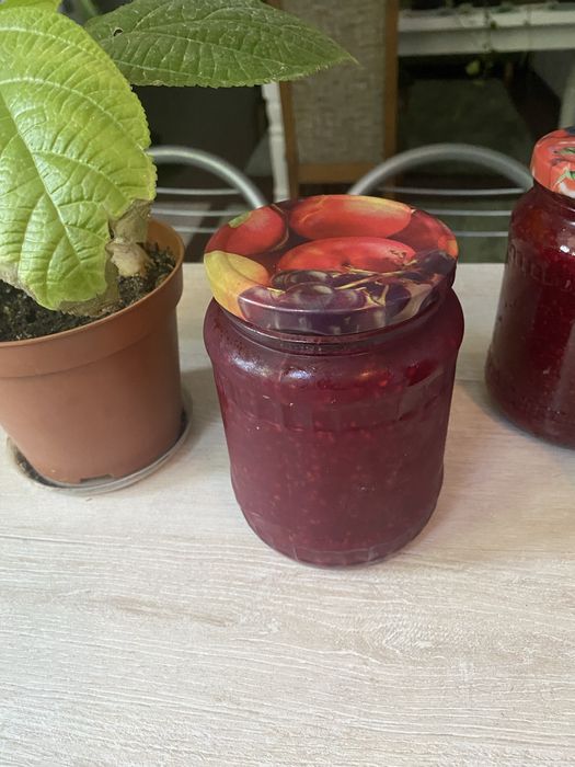 Варенье домашнее свежее малина