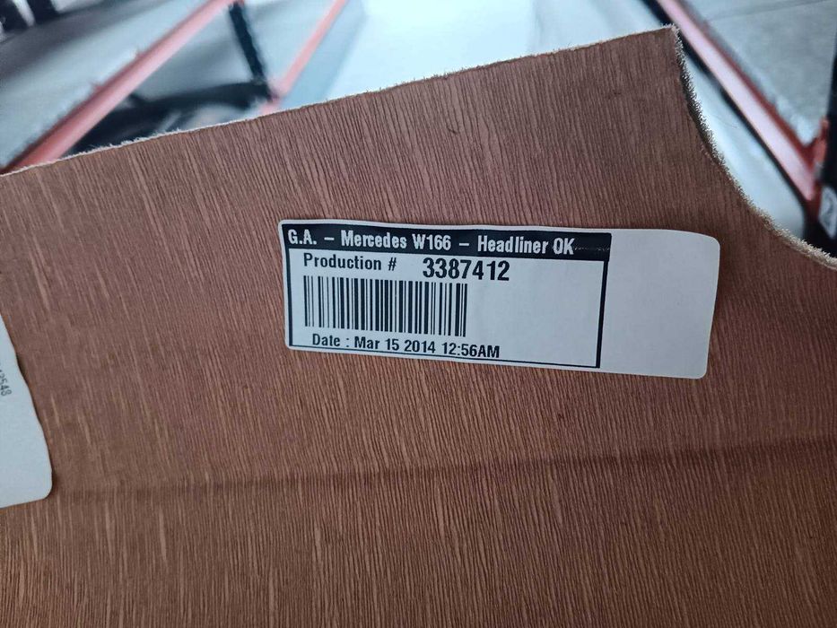 Черен таван Mercedes GL X166