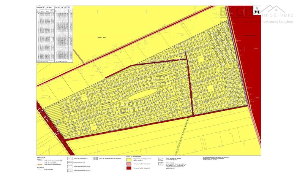 Teren intravilan zona Corbeanca